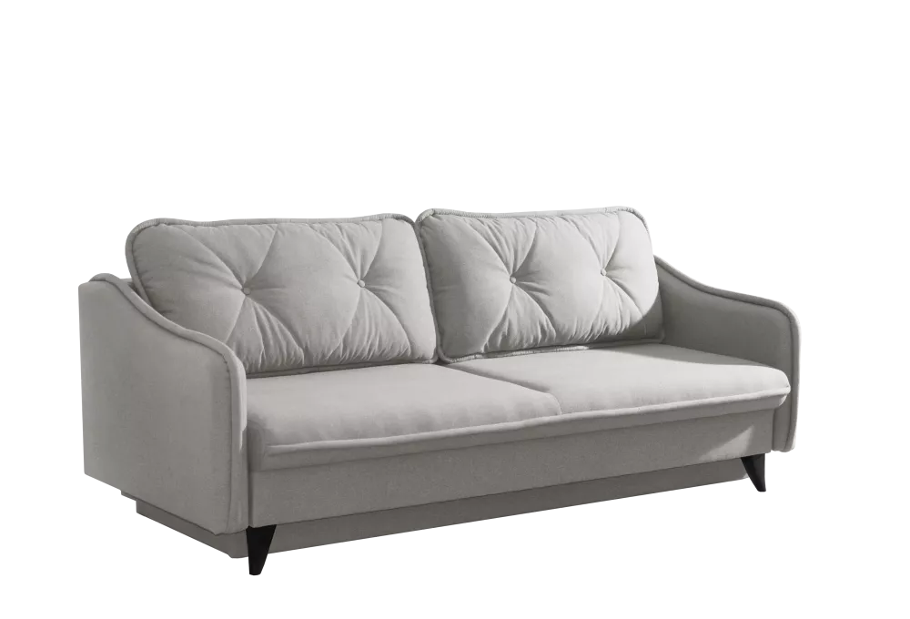 Dīvāns Marmaris standard · Gaiši pelēks · 93 × 225 × 85 cm