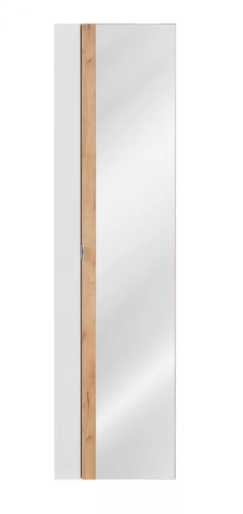 Spogulis Capri White 803 Korpusa krāsa: balts, Elementu krāsa: zelta ozols, · 35 × 33 × 170 cm