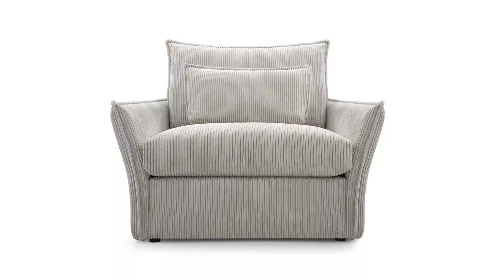 Mīksts krēsls Eldorado 1S Standard Sēdvietas dziļums: 73 cm, · Gaiši pelēks · 103 × 105 × 93 cm