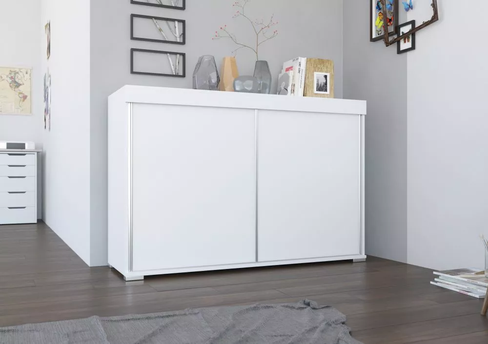 Kumode Artes · Balts · 140 × 45 × 94 cm
