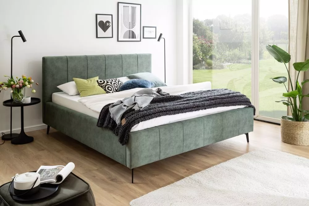 Gulta Lizzano Premium Standard 160x200 ar stelāžām Guļamvietas platums: 160 cm, Guļamvietas garums: 200 cm, stelāžas tip