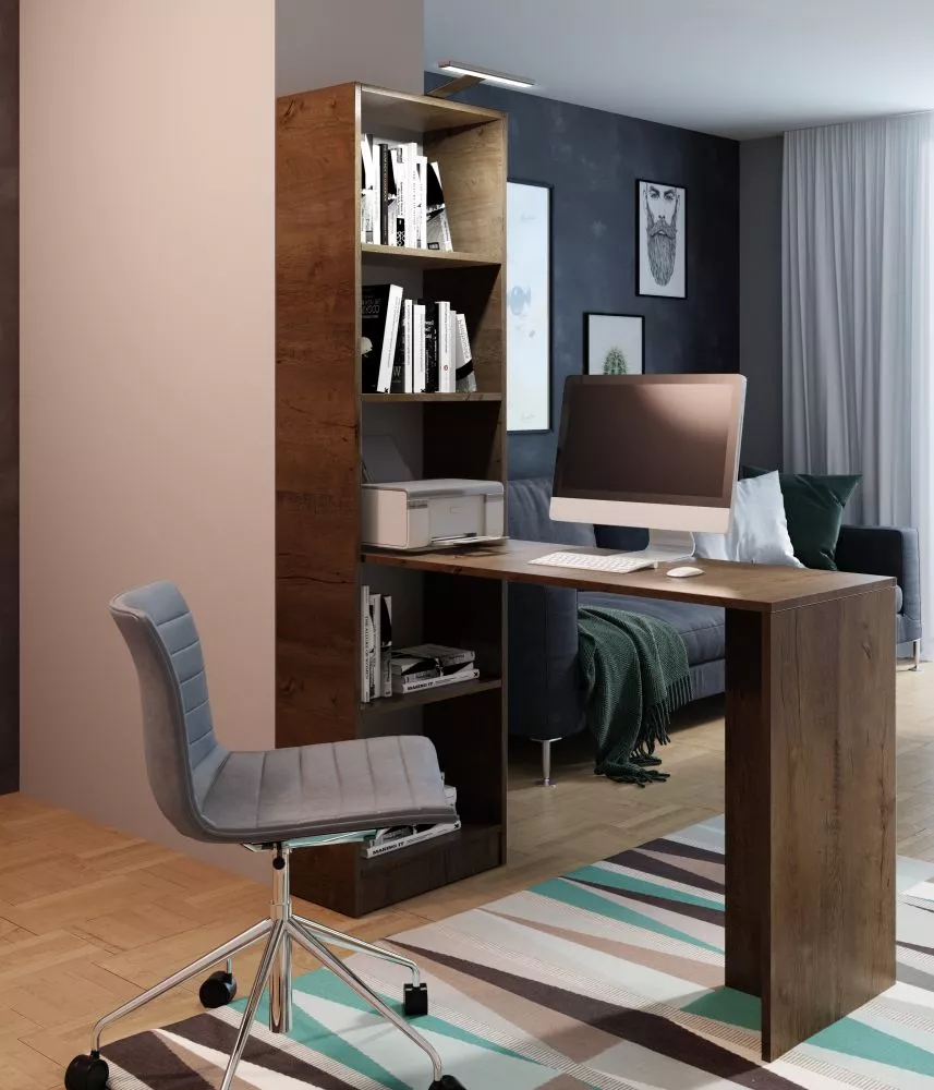 Galds Smart B-1 · Tumšais osis · 125 × 183 × 50 cm