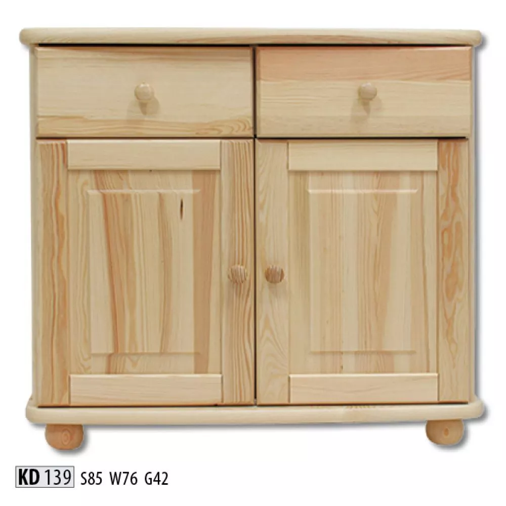 Kumode KD 139 · Priede · 85 × 42 × 76 cm