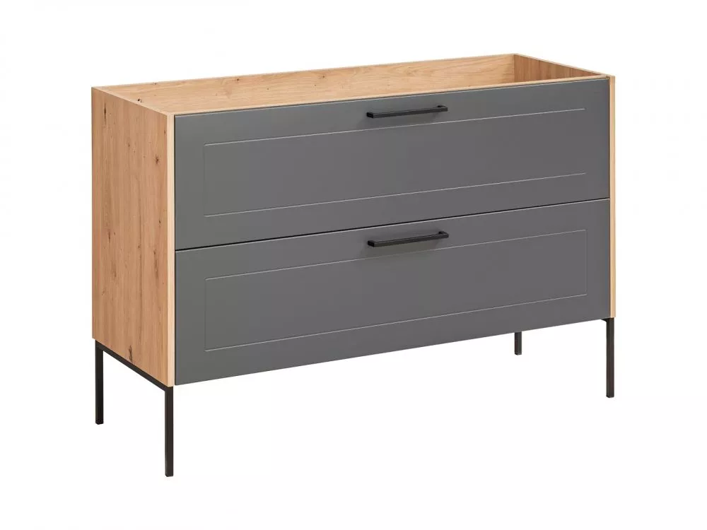 Vannas istabas skapītis Madera Grey 854 · 120 × 81 × 46 cm