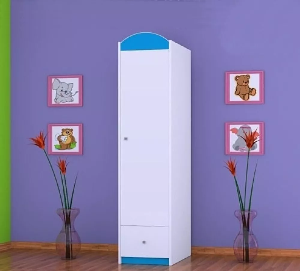 Bērnu skapis Happy SZ03-A · 45 × 54 × 187 cm