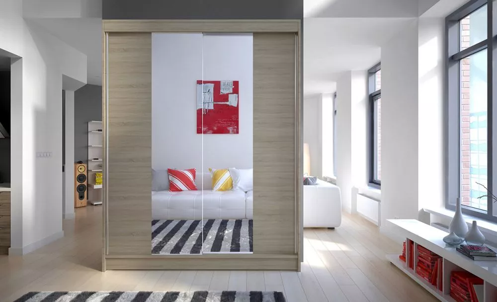 Skapis Fever · Sonoma · 150 × 58 × 200 cm