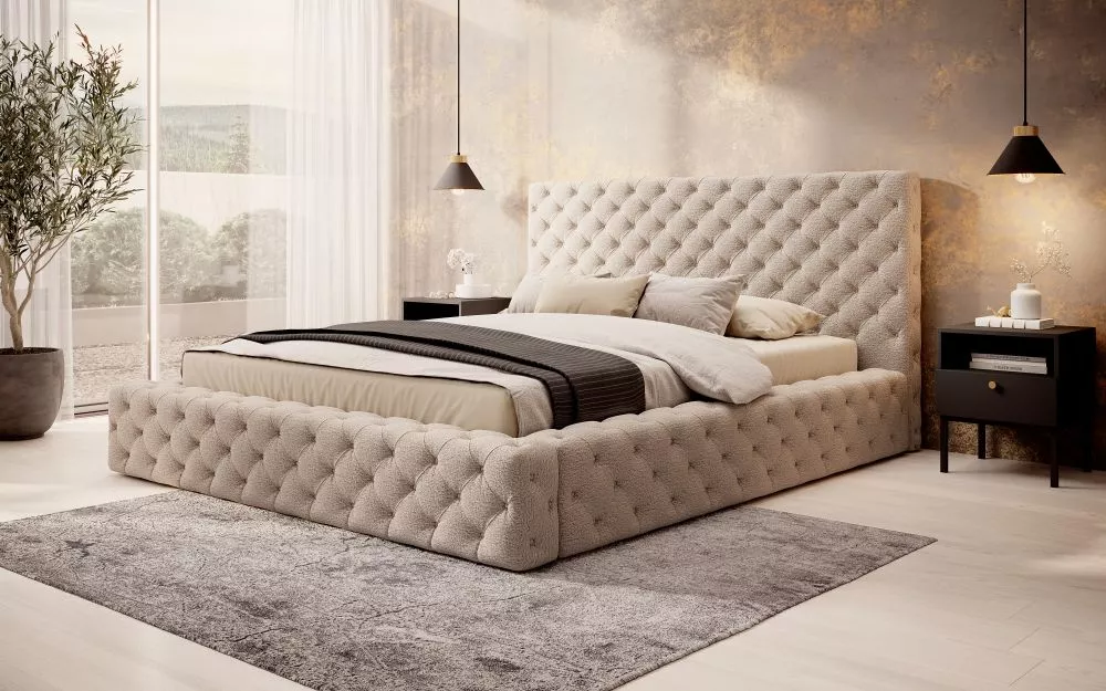 Gulta Princce Premium Standard ar stelāžu Guļamvietas platums: 160 cm, Guļamvietas garums: 200 cm, stelāžas tips: metāla