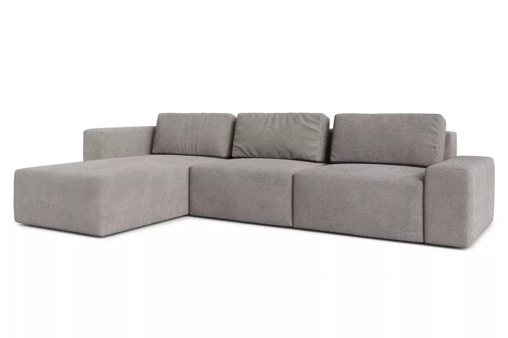 Dīvāns Berg Standard · Bēši pelēks · 202 × 360 × 90 cm