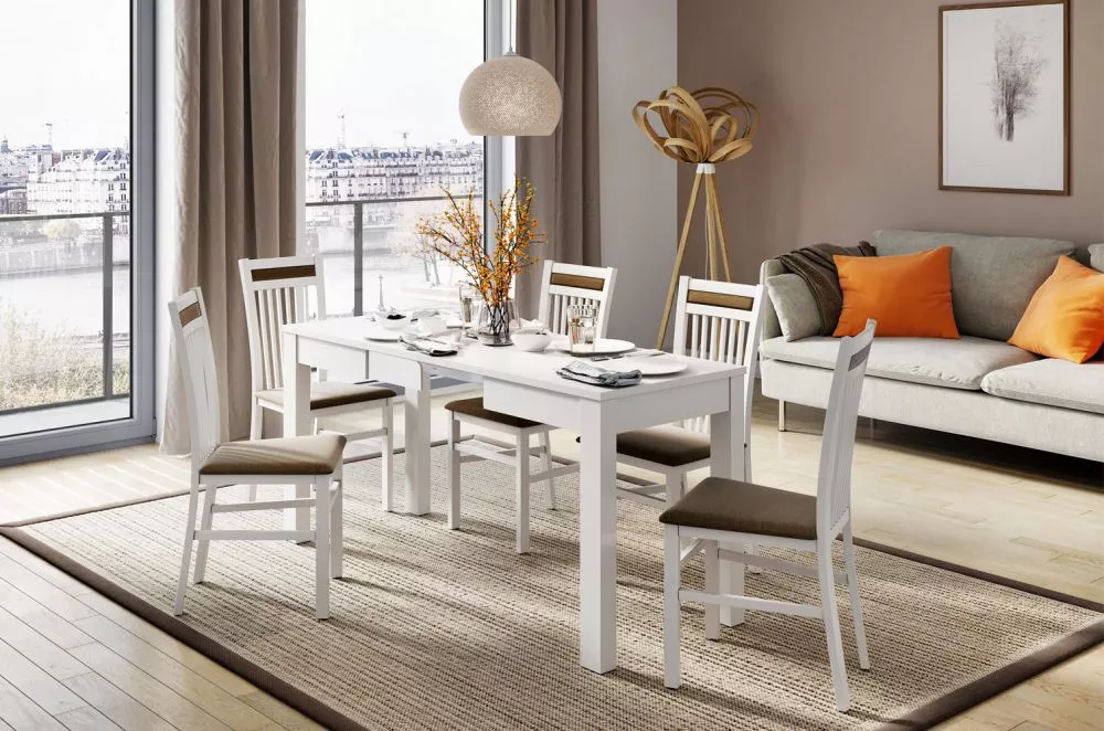 Galds Orion 2 regular · Balts · 100 × 76 × 60 cm