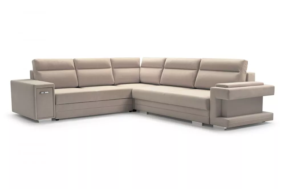 Dīvāns A2 Standard · Kapučino · 272 × 305 × 90 cm