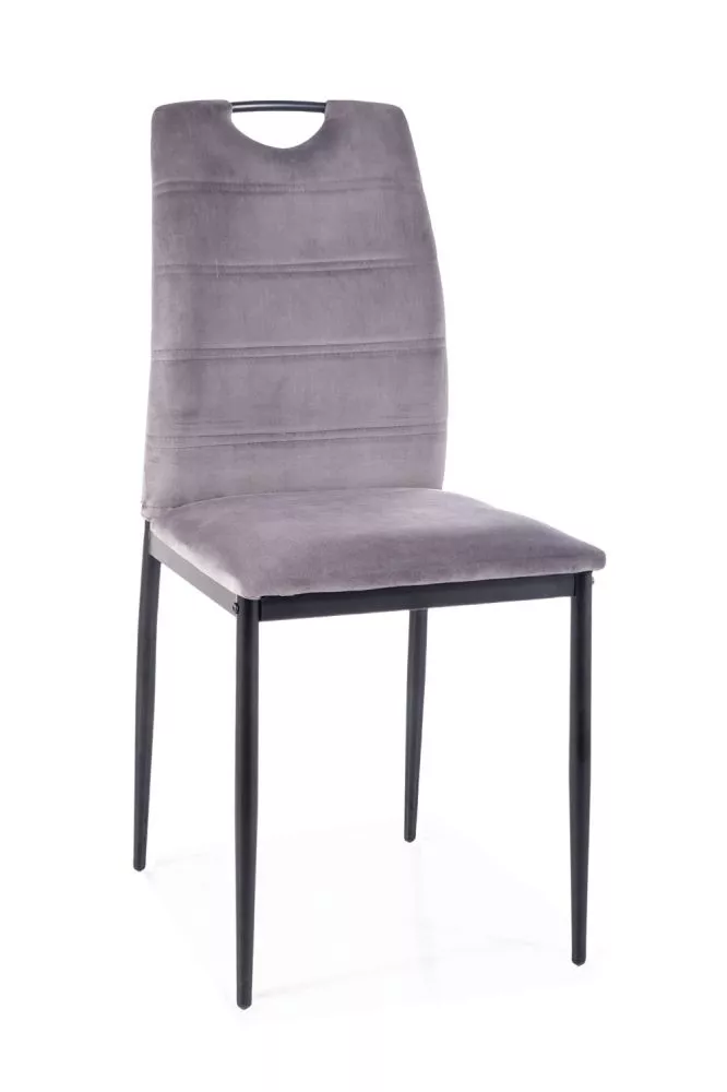Krēsls Rip Velvet · Pelēks · 92 × 44 × 38 cm