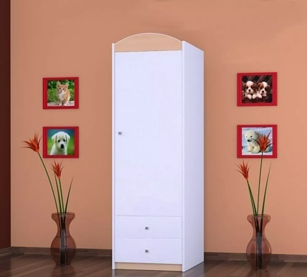 Bērnu skapis Happy SZ04-A · 60 × 54 × 187 cm