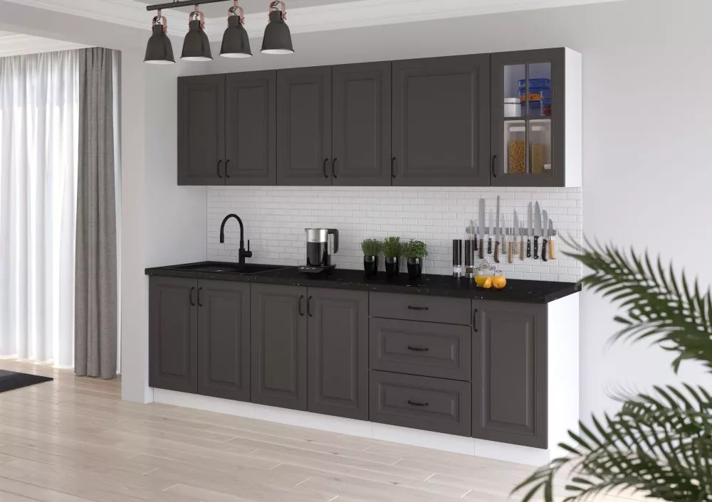 Virtuves komplekts Stilo 1 Materiāls : MDF + LKSP plātne,
