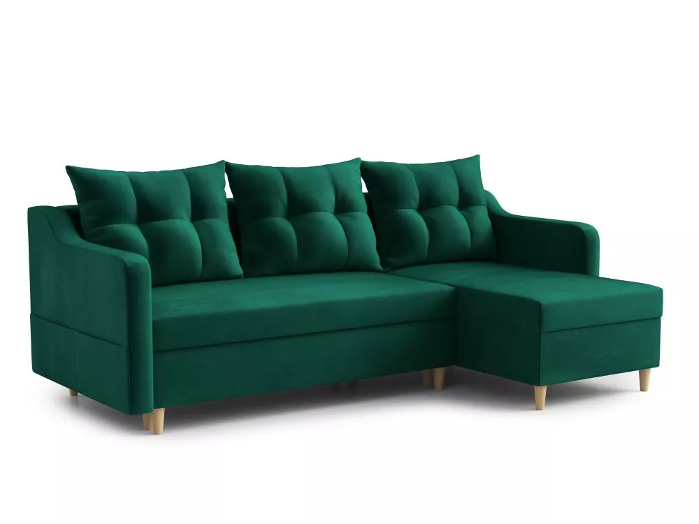 Dīvāns Lii Standard · Zaļš · 146 × 224 × 75 cm