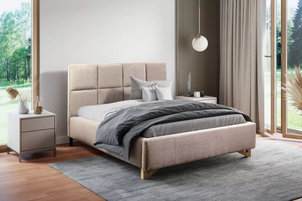 Gulta Sofia Premium Standard ar stelāžu Guļamvietas platums: 160 cm, Guļamvietas garums: 200 cm, stelāžas tips: koka, · 