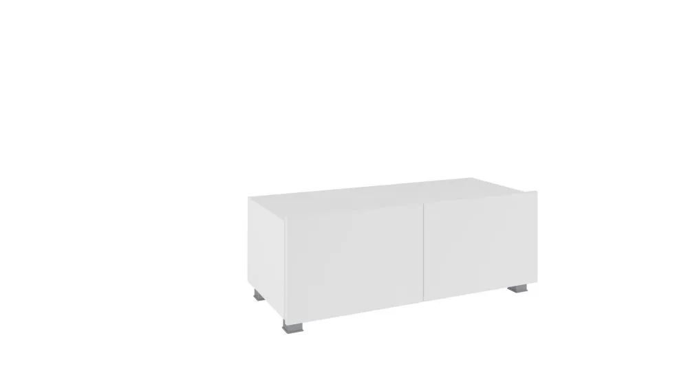 TV tumba Calabrini C RTV · Balts · 100 × 43 × 37 cm