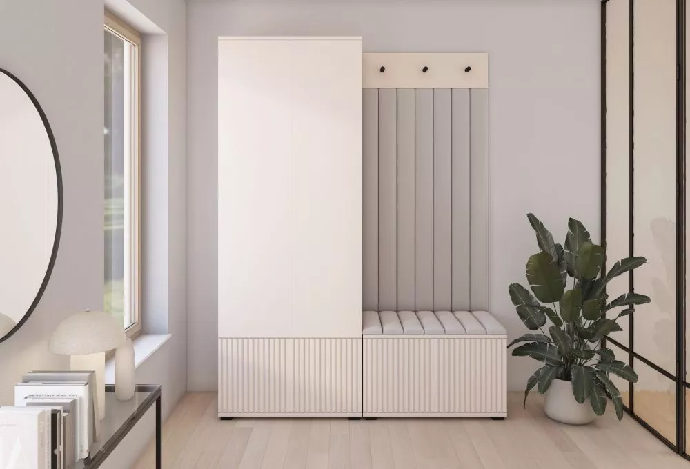 Apavu plaukts Rayo 1 Trinity Korpusa krāsa: kašmīra, · 140 × 185 × 40 cm