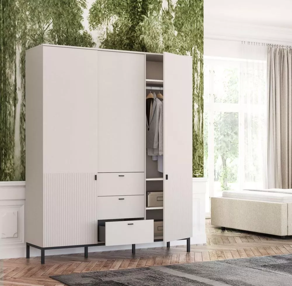 Skapis Korfu 70 · Kašmira · 156 × 53 × 200 cm