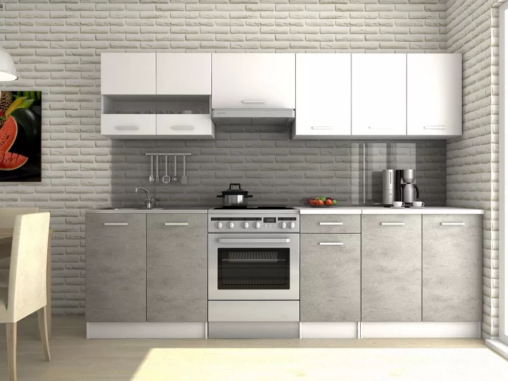 Virtuves komplekts Luiza 3 260 Materiāls : LKSP + finieris,