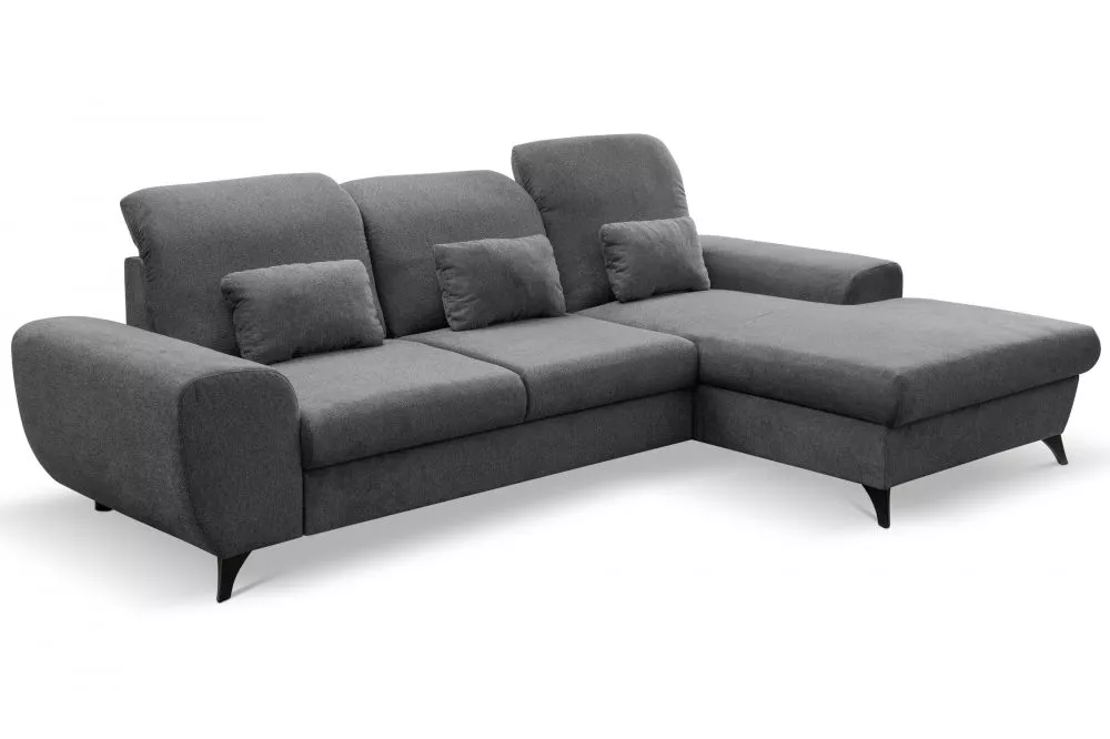 Dīvāns Alta standard · Antracīts · 172 × 279 × 85.5 cm