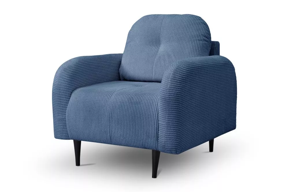 Mīksts krēsls Cloud 1S standard Sēdvietas dziļums: 54 cm, · Zils · 86 × 90 × 91 cm
