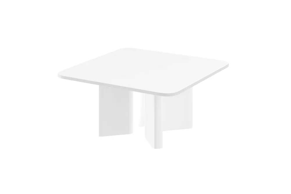 Žurnālgalds Diverso Matte Korpusa krāsa: balts, · 80 × 80 × 50 cm