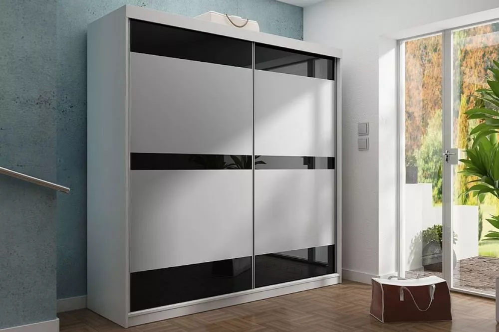 Skapis Top 16 ar LED · Balts · 200 × 62 × 200 cm