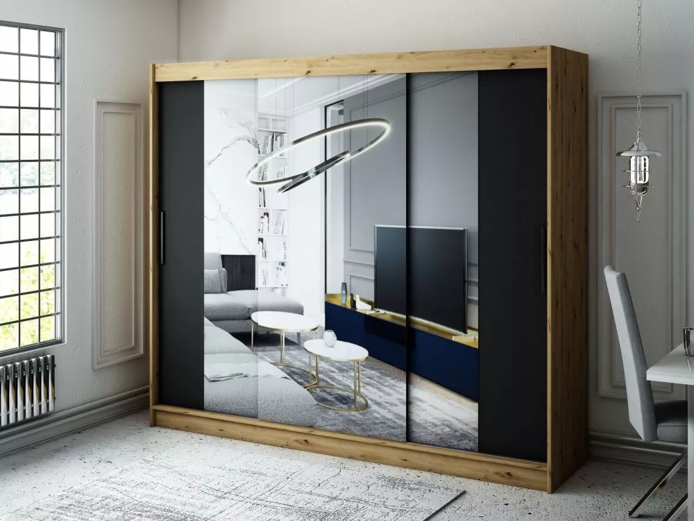 Skapis Leto T2 · 250 × 62 × 200 cm