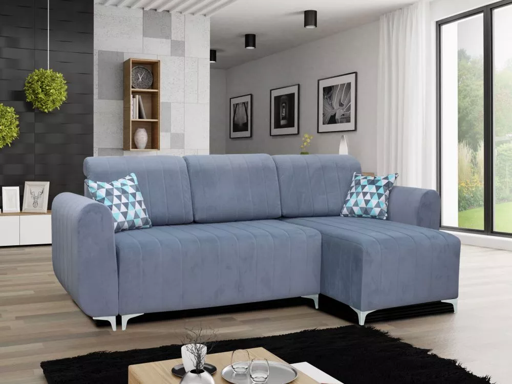 Dīvāns Alpine standard · Pelēks · 144 × 250 × 98 cm
