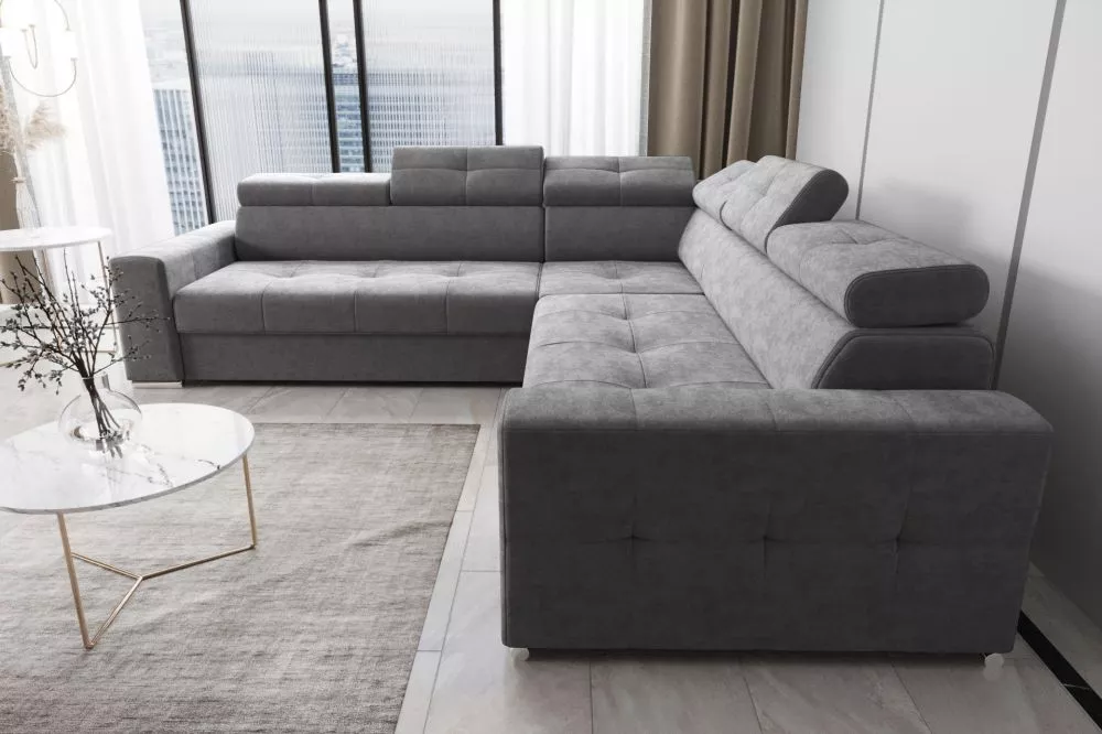 Dīvāns Margo Max standard · Tumši pelēks · 270 × 270 × 78 cm