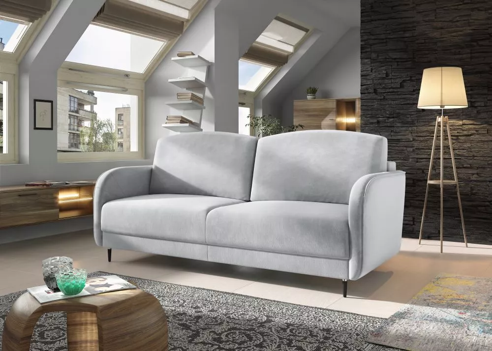 Dīvāns Laguna Premium Standard · Gaiši pelēks · 98 × 213 × 95 cm