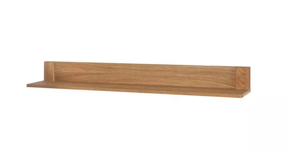 Plaukts Latina 35 · Medus ozols · 155 × 15 × 24 cm