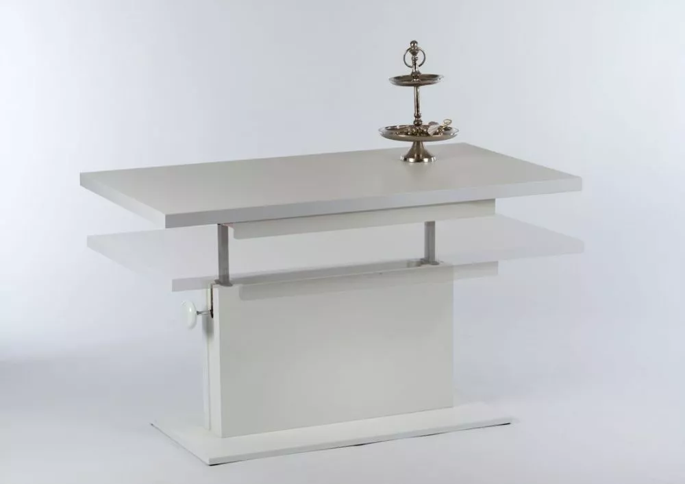 Galds Monaco Transformer · Balts · 120 × 59 × 67 cm