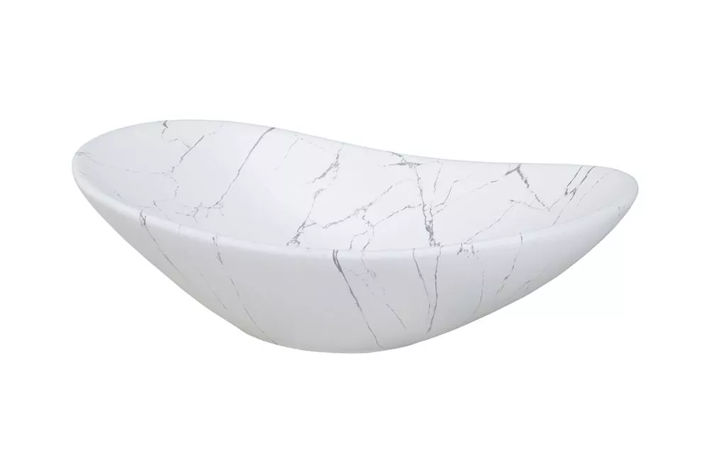 Izlietne Lena · Marmora balts · 61.5 × 36 × 15.5 cm