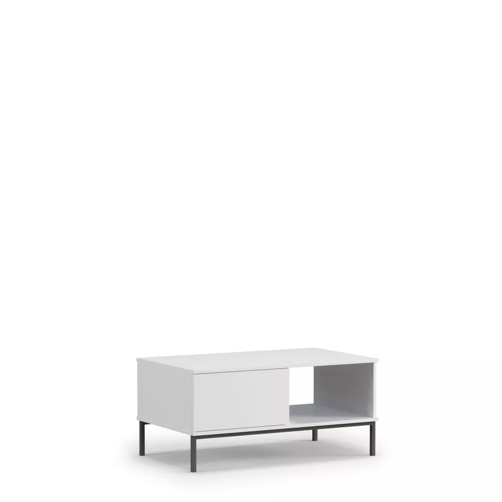 Žurnālgalds Querty QT-02 · Balts · 100 × 60 × 47 cm
