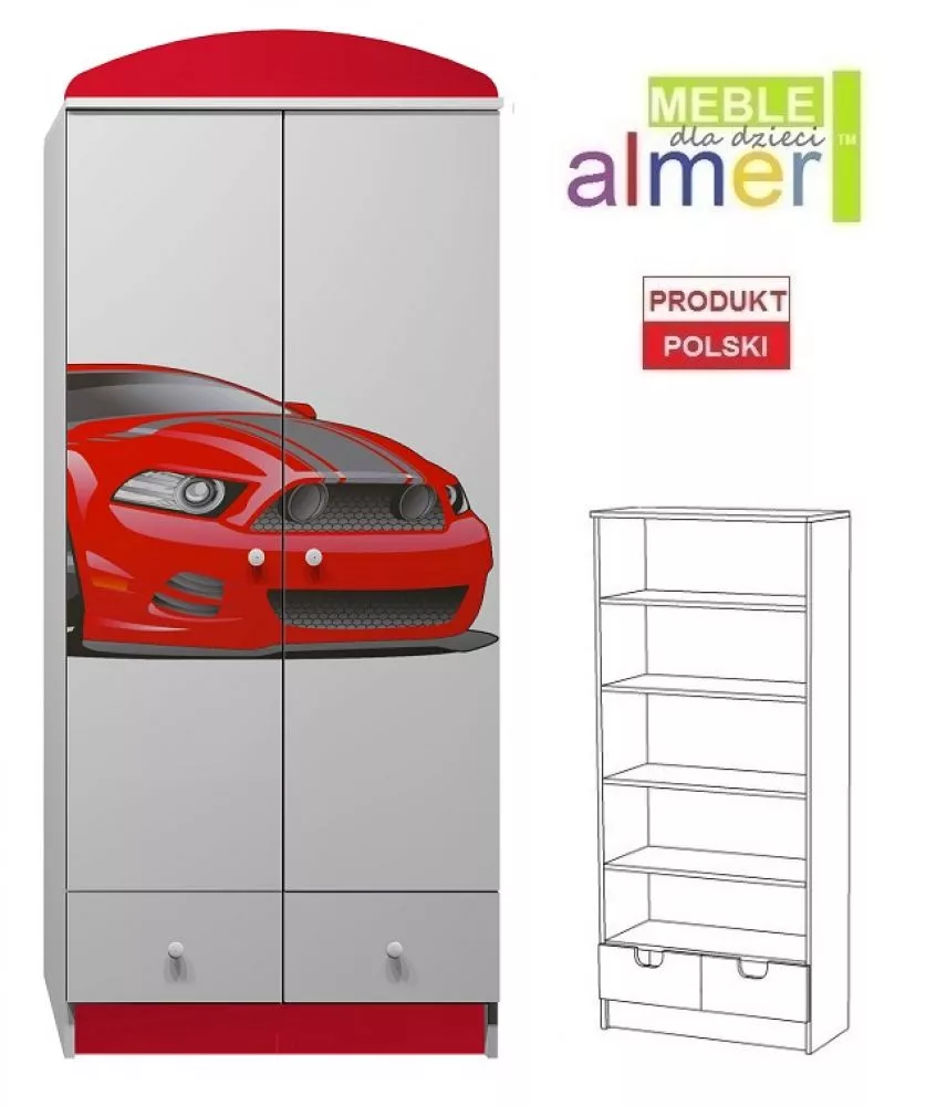 Plaukts Auto 25 · 80 × 190 × 53 cm