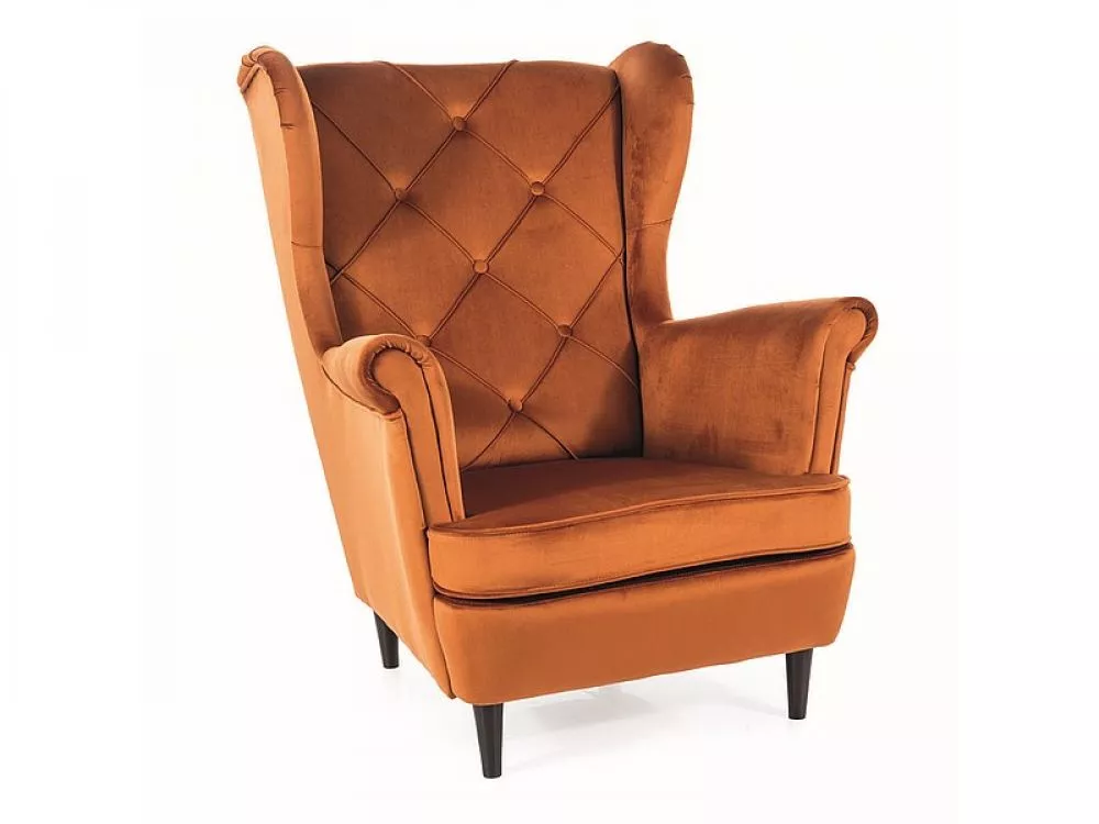 Krēsls Lady Velvet · Oranžs · 101 × 81 × 85 cm