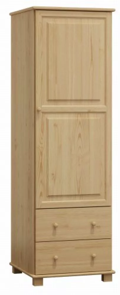 Skapis Martisha S 1D4 · Priede · 60 × 60 × 190 cm