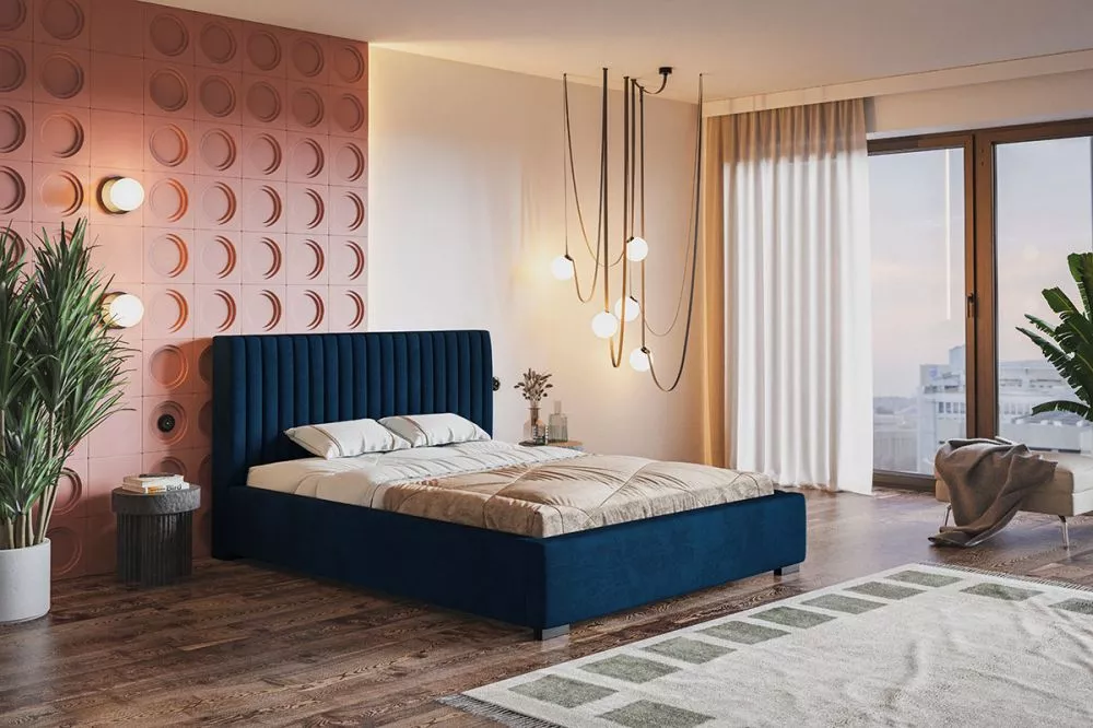 Gulta Top 9 Premium standard ar stelāžu Guļamvietas platums: 180 cm, Guļamvietas garums: 200 cm, stelāžas tips: koka, · 