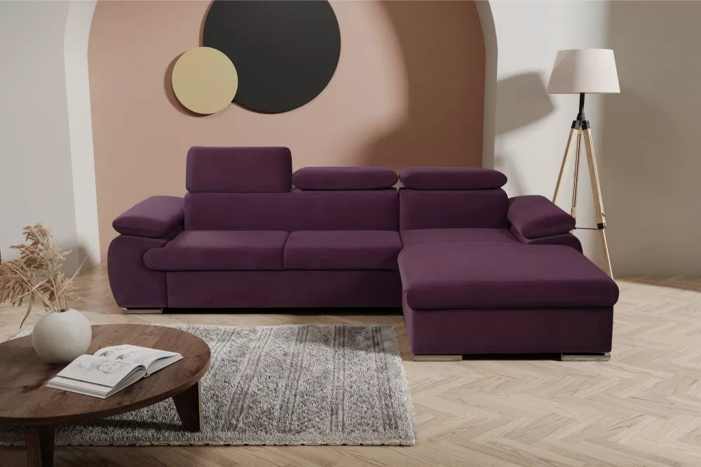Dīvāns Capri Relax Standard · Violets · 196 × 284 × 76 cm