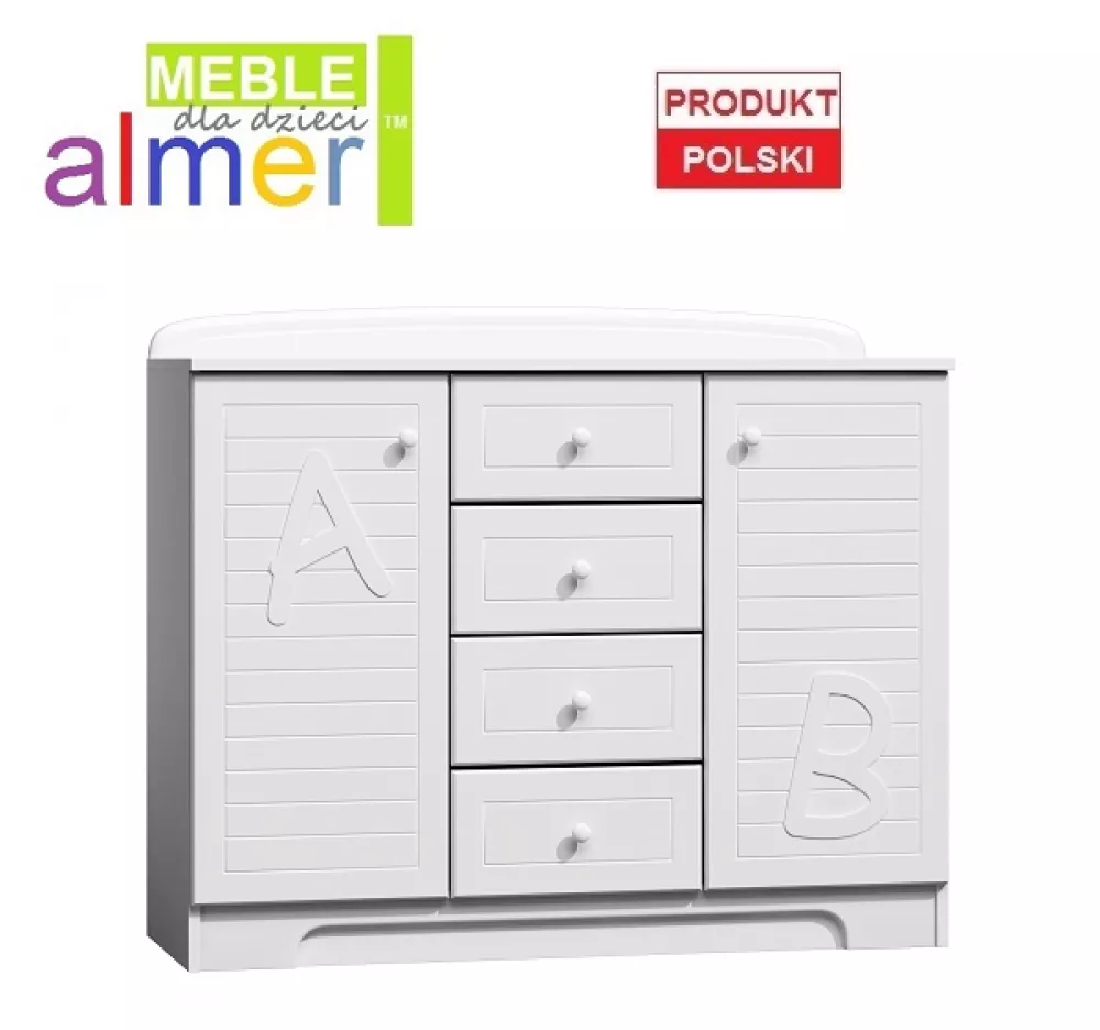 Kumode School 12 · Balts · 120 × 47 × 102 cm