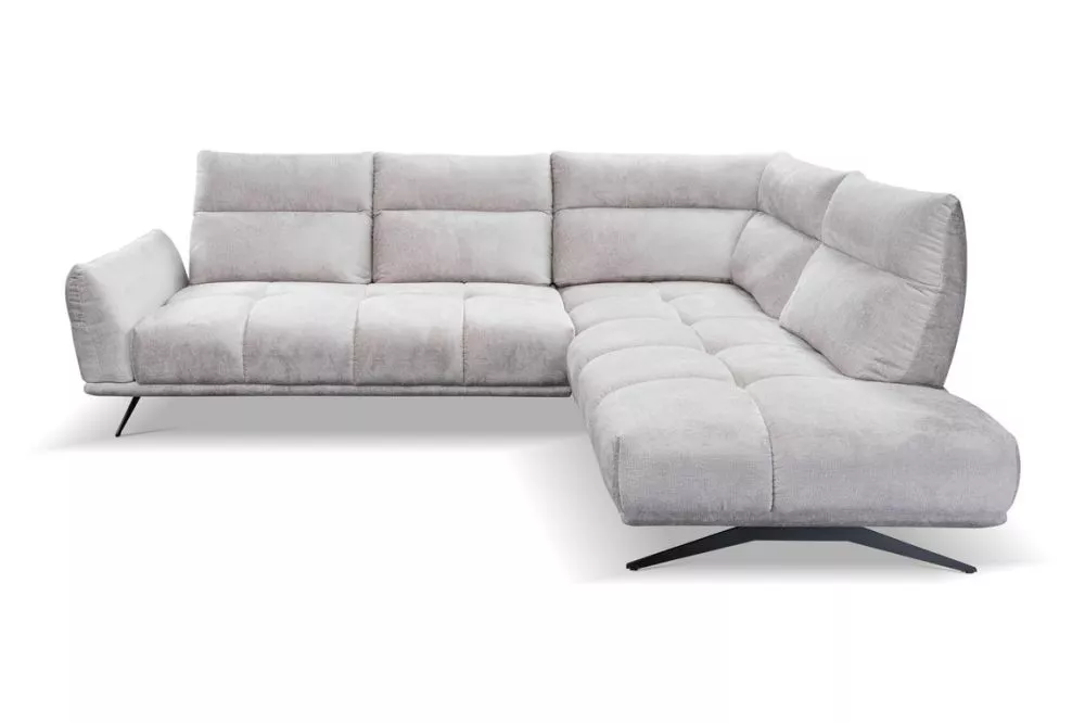 Dīvāns Giovanni Premium Standard · Gaiši pelēks · 236 × 300 × 100 cm