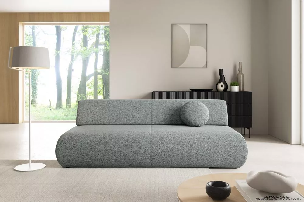 Dīvāns Puente Sofa Standard · Pelēks · 100 × 214 × 74 cm