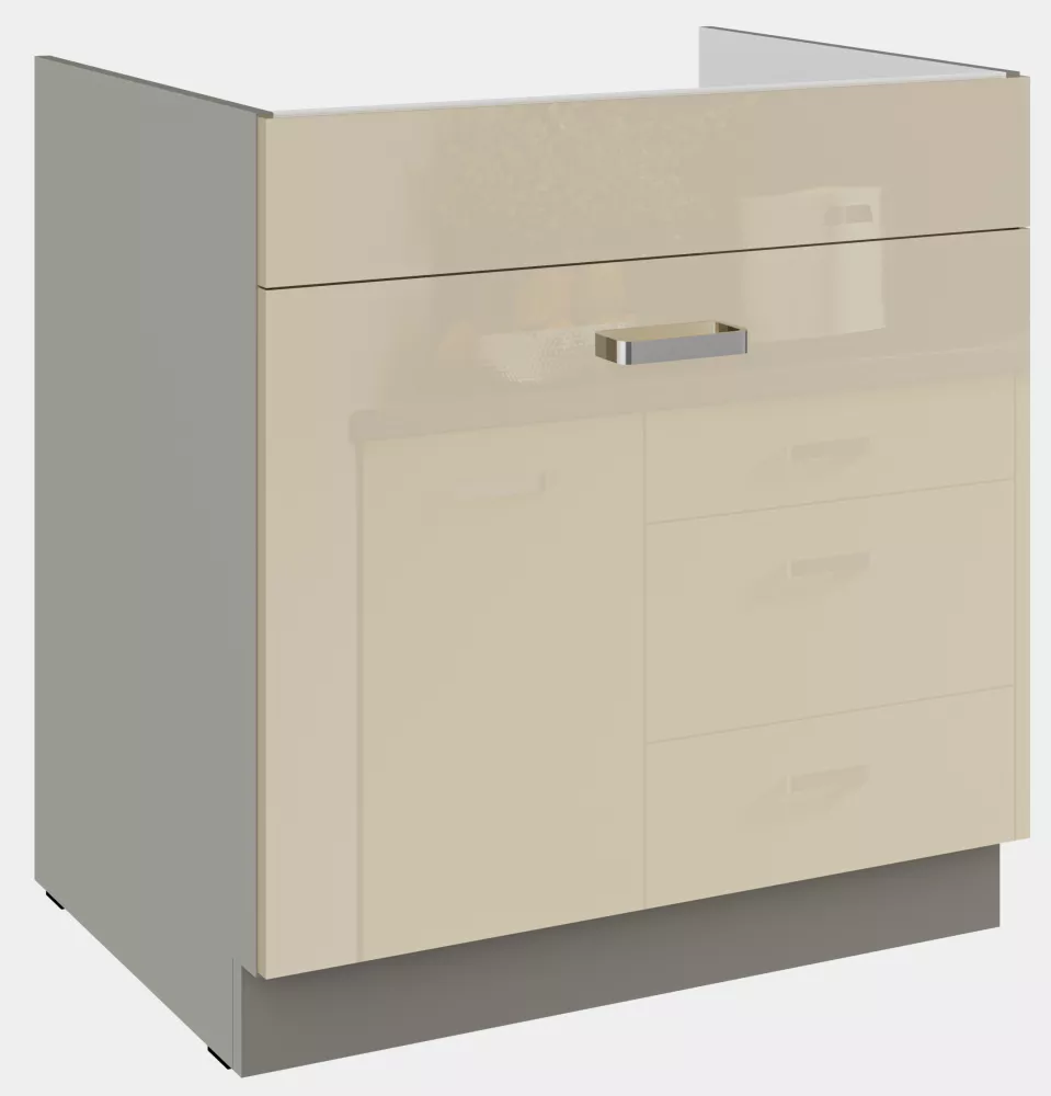 Virtuves skapis Karmen 80 ZL 1S BB