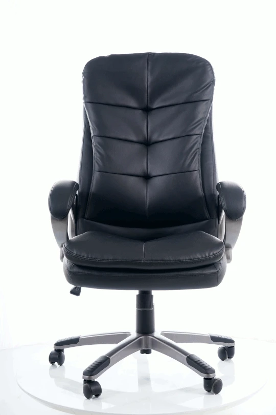 Datorkrēsls Q-270 · Melns · 66 × 50 × 114 cm
