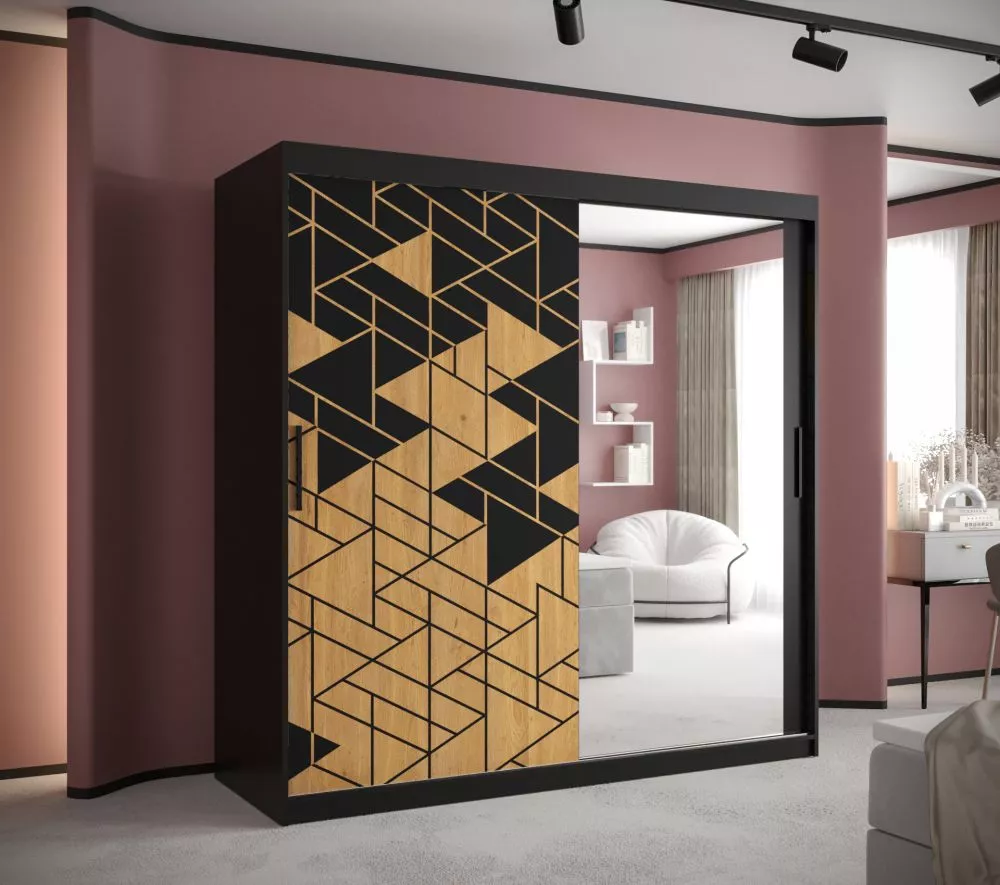 Skapis Santiago Modern 2 · 180 × 62 × 200 cm