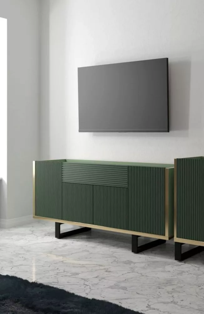 Kumode Henry Slim RTV · Zaļš · 180 × 45 × 73 cm