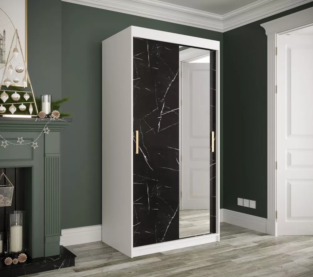 Skapis Marmur T2 · 100 × 62 × 200 cm