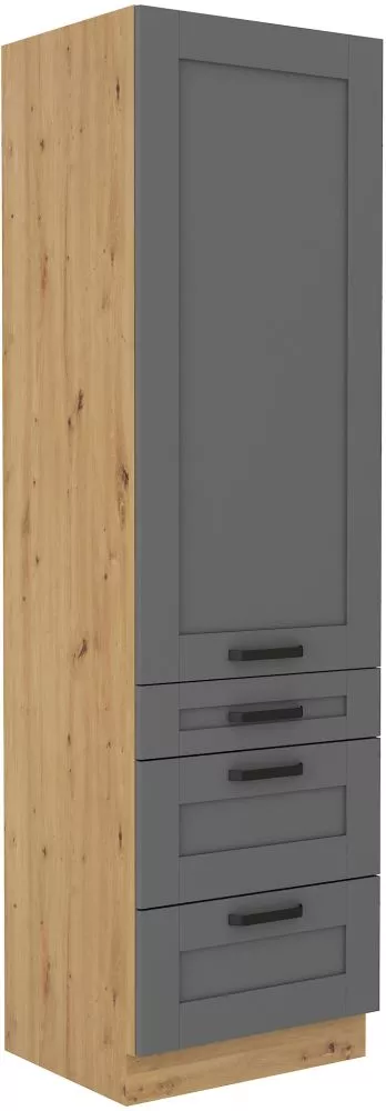 Virtuves skapis Luna Artisan 60 DKS-210 3S 1F