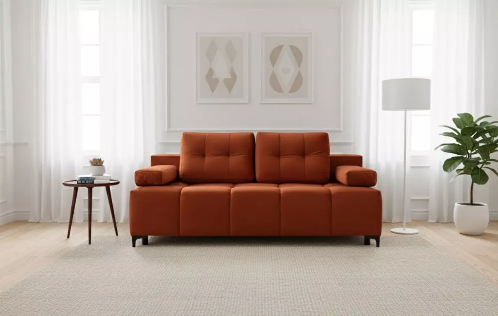 Dīvāns Dragon Sofa Standard · Oranžs · 103 × 204 × 95 cm